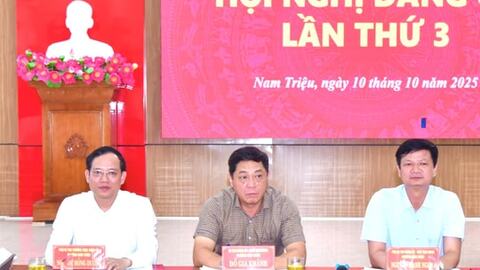 Nam Triệu tăng tốc giải phóng mặt bằng, tạo đột phá trong xây dựng nông thôn mới kiểu mẫu