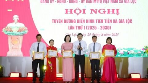 Phường Hải Dương, xã Gia Lộc biểu dương điển hình tiên tiến