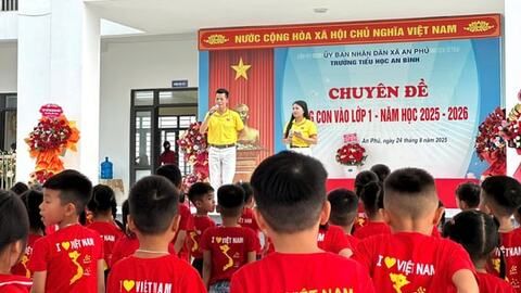 Sẵn sàng 'cùng con vào lớp 1'