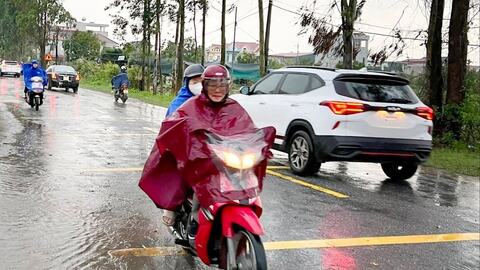 Cảnh báo mưa lớn ở nhiều địa phương của Hải Phòng