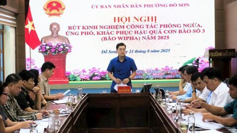 Phường Đồ Sơn chủ động xây dựng kịch bản ứng phó thiên tai trong mùa mưa bão