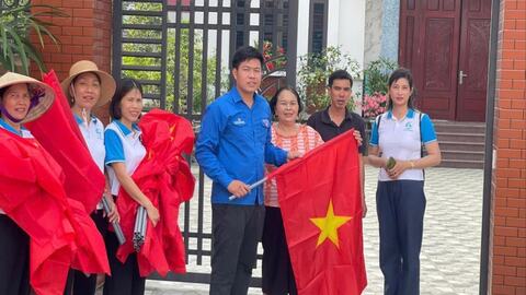 Hải Hưng xây dựng 'Đường cờ Tổ quốc'