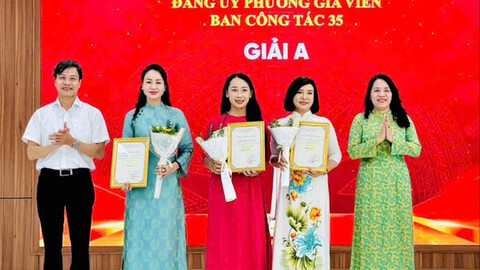 Gia Viên lan tỏa Cuộc thi chính luận bảo vệ nền tảng tư tưởng của Đảng