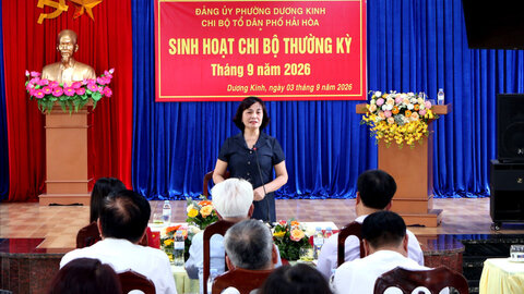 Đổi mới sinh hoạt chi bộ, tạo chuyển biến từ cơ sở