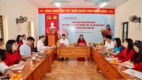 Xây dựng 'Trường học xã hội chủ nghĩa' ở Hải Phòng