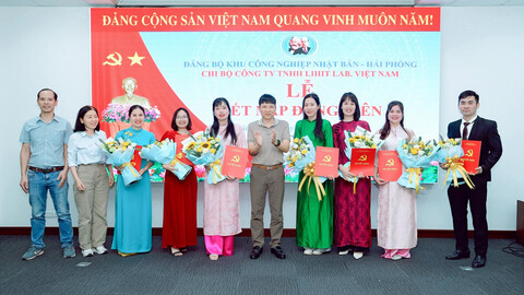 Mở rộng nguồn đảng viên trong các khu công nghiệp, khu kinh tế