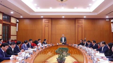 Chuẩn bị thật tốt các điều kiện để tổ chức thành công Đại hội XIV của Đảng