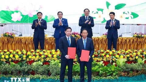 Việt Nam vươn lên trở thành đối tác đầu tư nước ngoài lớn thứ hai tại Lào