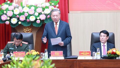 Tổng Bí thư Tô Lâm: Tập trung toàn lực bảo vệ tuyệt đối an ninh, an toàn Đại hội lần thứ XIV của Đảng