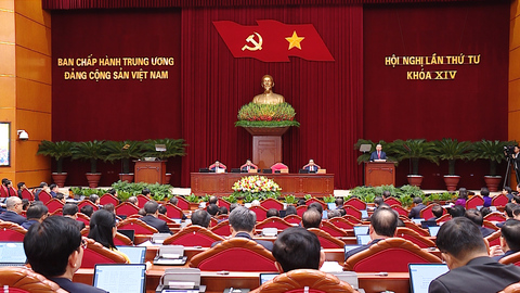 Khai mạc Hội nghị lần thứ 4 Ban Chấp hành Trung ương Đảng khóa XIV