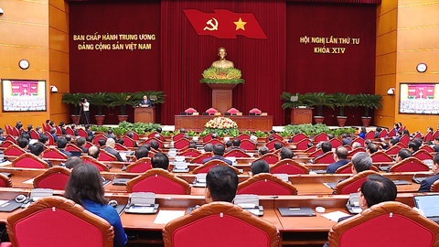 Bế mạc Hội nghị lần thứ 4 Ban Chấp hành Trung ương Đảng khóa XIV