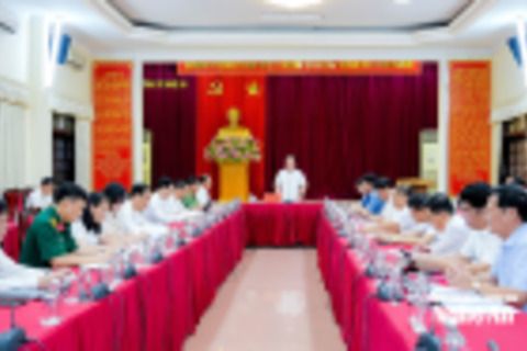 Bí thư Tỉnh ủy yêu cầu rà soát, triển khai các nhiệm vụ theo Nghị quyết 57-NQ/TW đảm bảo tiến độ