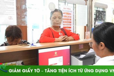 Giảm giấy tờ – Tăng tiện ích từ ứng dụng VneID