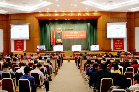 Đảng bộ Bộ Tài chính tham dự tập huấn ứng dụng Sổ tay đảng viên điện tử trong toàn Đảng