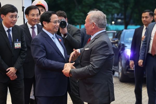 Quốc vương Jordan: Jordan sẵn sàng trở thành cửa ngõ để hàng hóa Việt Nam tiếp cận thị trường Trung Đông