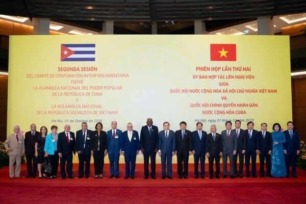 Chủ tịch Quốc hội Trần Thanh Mẫn và Chủ tịch Quốc hội Cuba đồng chủ trì Phiên họp lần thứ hai Ủy ban hợp tác liên nghị viện Việt Nam-Cuba