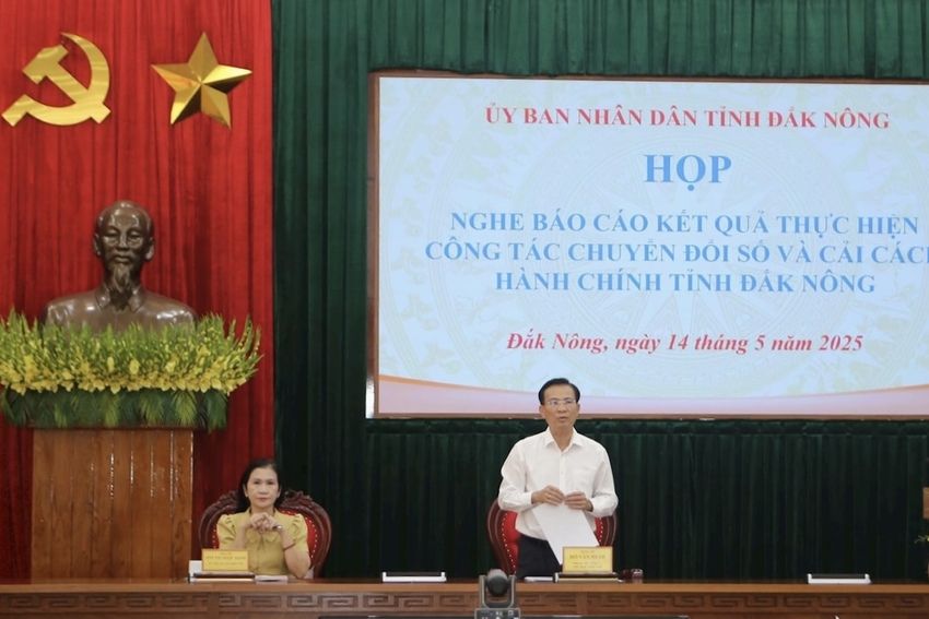 Một số kết quả triển khai Nghị quyết số 57 về phát triển khoa học, công nghệ, đổi mới sáng tạo và chuyển đổi số trên địa bàn tỉnh Đắk Nông