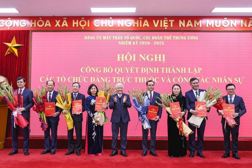 Quyết định mới về tổ chức bộ máy Cơ quan Ủy ban Trung ương MTTQ Việt Nam