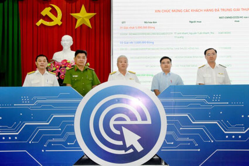 Thuế tỉnh An Giang tổ chức Chương trình “Hóa đơn may mắn”