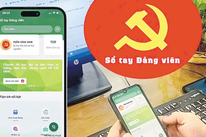Đẩy mạnh tuyên truyền sử dụng Sổ tay đảng viên điện tử