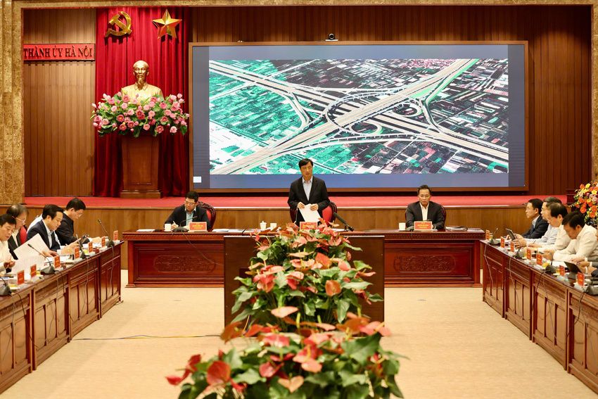 Xác định lộ trình thi công, đẩy nhanh tiến độ dự án đường Vành đai 4