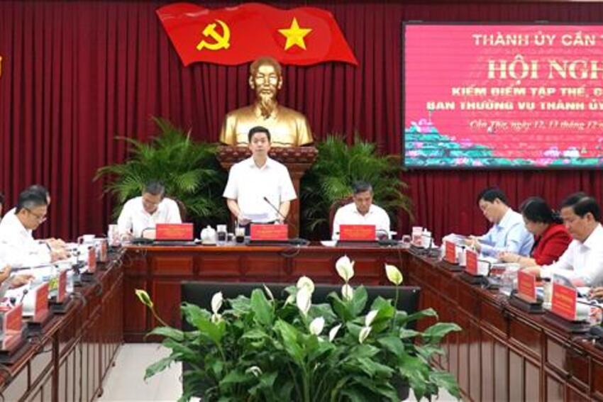 Kiểm điểm Ban Thường vụ Thành ủy Cần Thơ năm 2025 phải đi vào thực chất