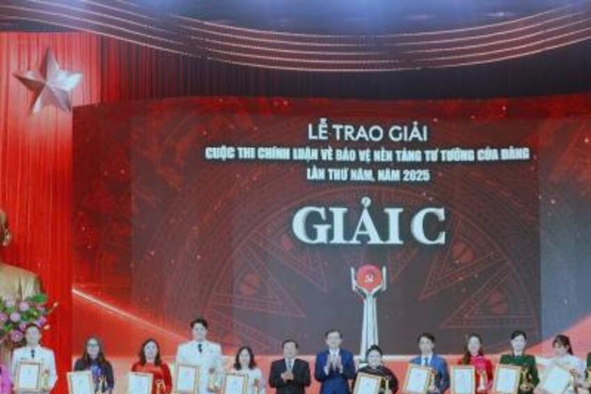 Lạng Sơn đạt 2 giải trong Cuộc thi chính luận về bảo vệ nền tảng tư tưởng của Đảng lần thứ năm, năm 2025