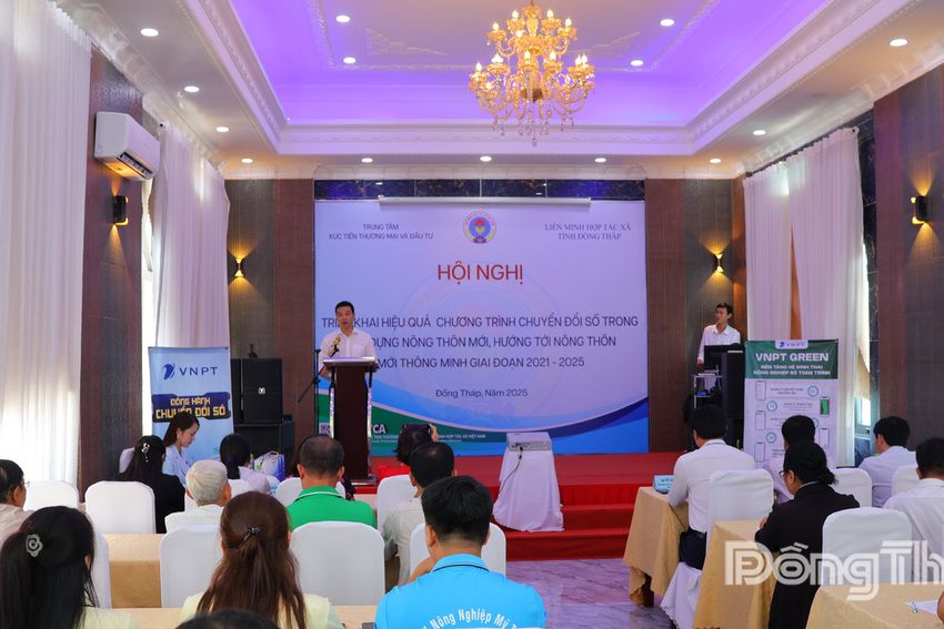 Đồng Tháp: Triển khai hiệu quả chuyển đổi số, hướng tới nông thôn mới thông minh