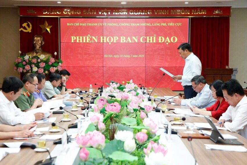 Thành ủy Hà Nội kiện toàn Ban Chỉ đạo về phòng, chống tham nhũng, lãng phí, tiêu cực