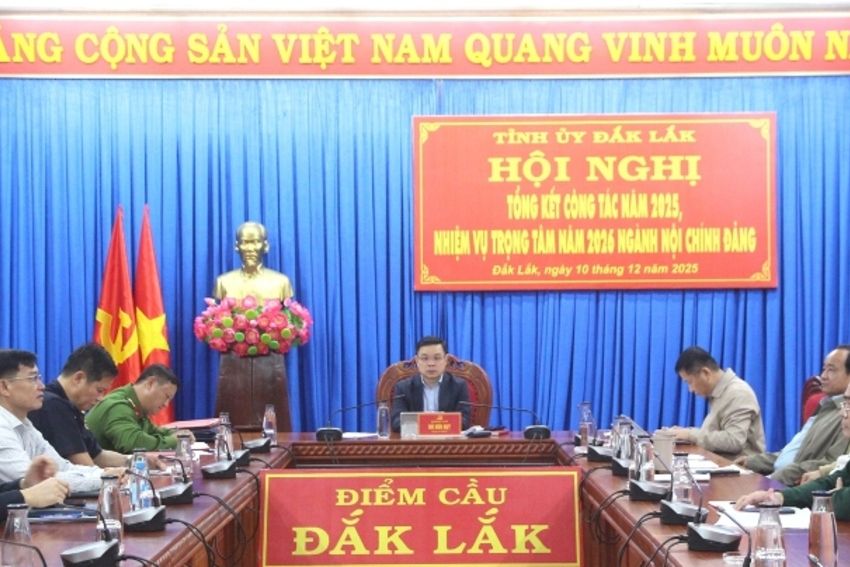 Triển khai nhiệm vụ công tác nội chính năm 2026