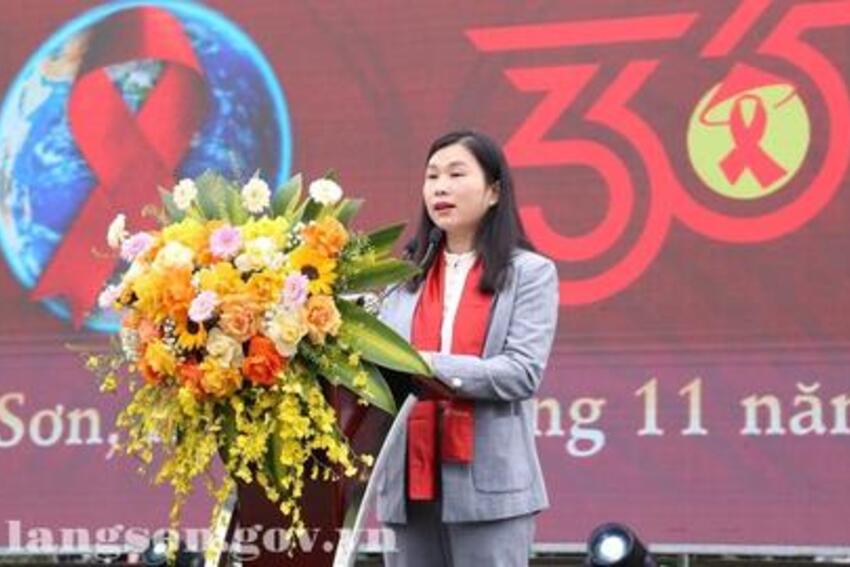 Mít tinh hưởng ứng 35 năm Việt Nam ứng phó với HIV/AIDS, Tháng hành động quốc gia phòng, chống HIV/AIDS năm 2025 và Ngày Thế giới phòng, chống AIDS (01/12)