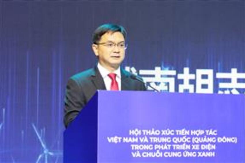 TP. Hồ Chí Minh và tỉnh Quảng Đông, Trung Quốc hợp tác xây dựng hệ sinh thái xe điện và công nghiệp xanh mang tầm khu vực