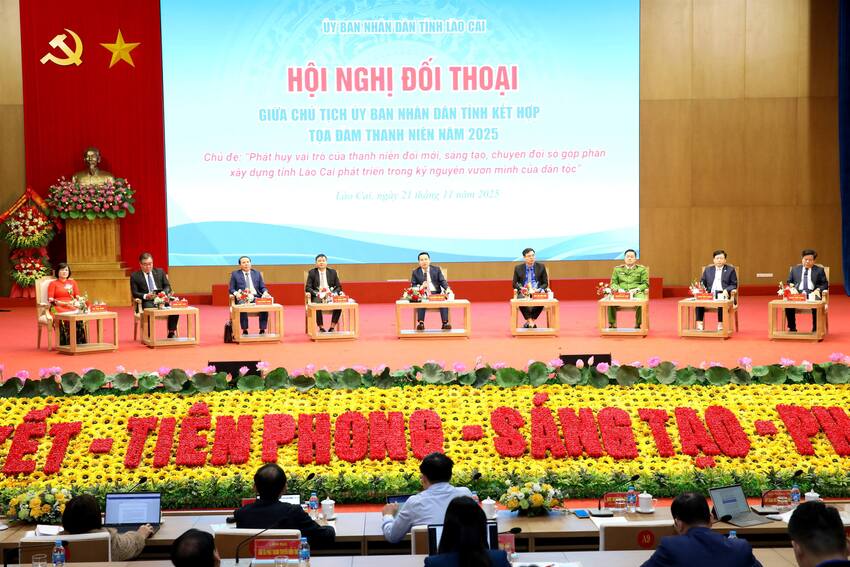 Kết luận của đồng chí Nguyễn Tuấn Anh - Phó Bí thư Tỉnh ủy, Chủ tịch Ủy ban nhân dân tỉnh tại Hội nghị đối thoại giữa Chủ tịch Ủy ban nhân dân tỉnh với thanh niên tỉnh Lào Cai năm 2025