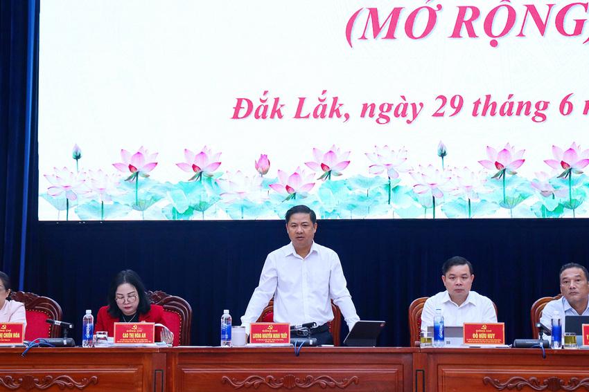 Hội nghị Ban Chấp hành Đảng bộ tỉnh lần thứ Sáu (mở rộng)