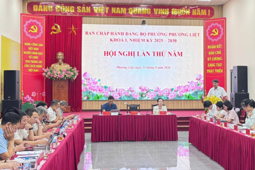 Phường Phương Liệt tập trung hoàn thành cao nhất các nhiệm vụ năm 2026