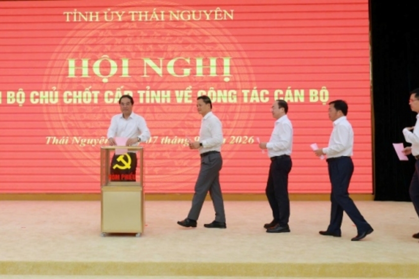 Tỉnh ủy Thái Nguyên: Thực hiện các nội dung quan trọng về công tác cán bộ