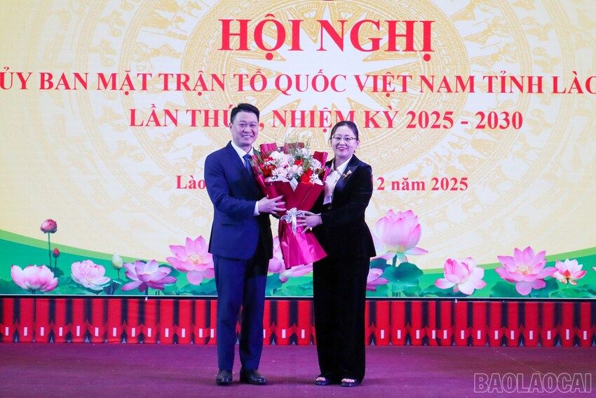 Lào Cai: Hội nghị Ủy ban MTTQ Việt Nam tỉnh lần thứ 2, khóa I, nhiệm kỳ 2025 - 2030