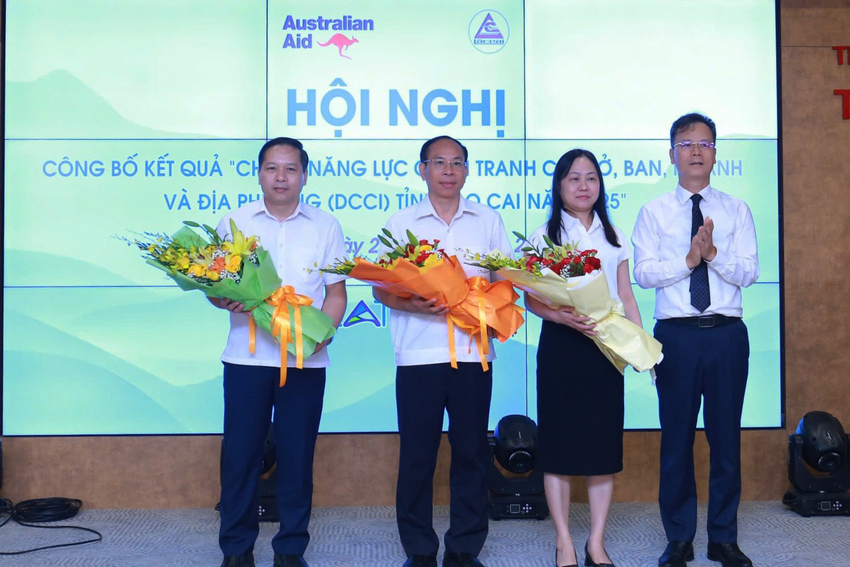 Lào Cai công bố kết quả DCCI năm 2025