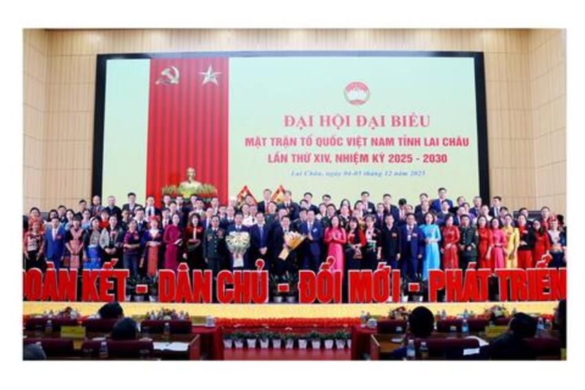Đại hội Đại biểu Mặt trận Tổ quốc Việt Nam tỉnh Lai Châu lần thứ XIV, nhiệm kỳ 2025 - 2030
