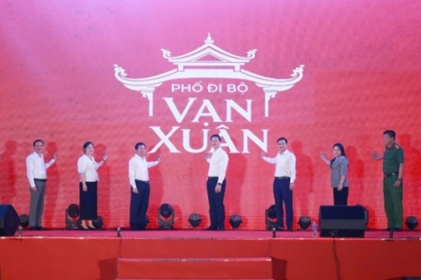Khánh thành Phố đi bộ tại phường Vạn Xuân