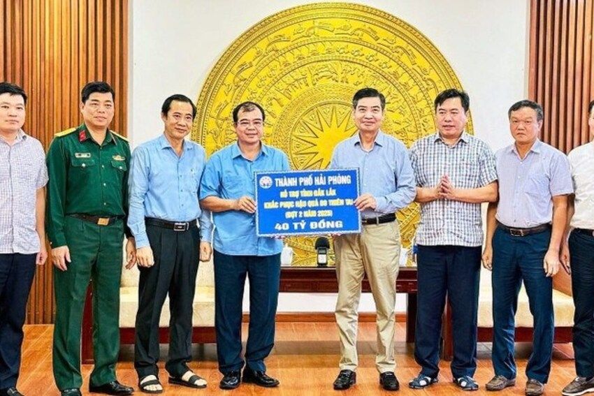 Hải Phòng hướng về đồng bào bị ảnh hưởng lũ lụt