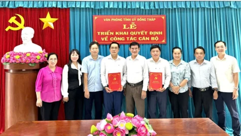 Đồng Tháp đề xuất Trung ương giữ ổn định 55.768 biên chế trong giai đoạn 2027 - 2031