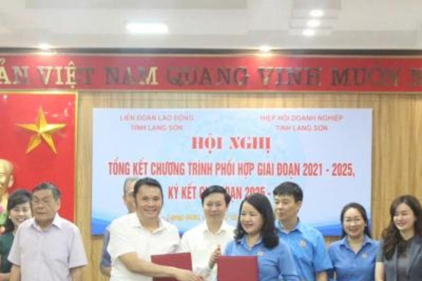 Hiệu quả trong công tác phát triển đoàn viên, xây dựng tổ chức công đoàn tại các doanh nghiệp ngoài khu vực nhà nước trên địa bàn tỉnh Lạng Sơn