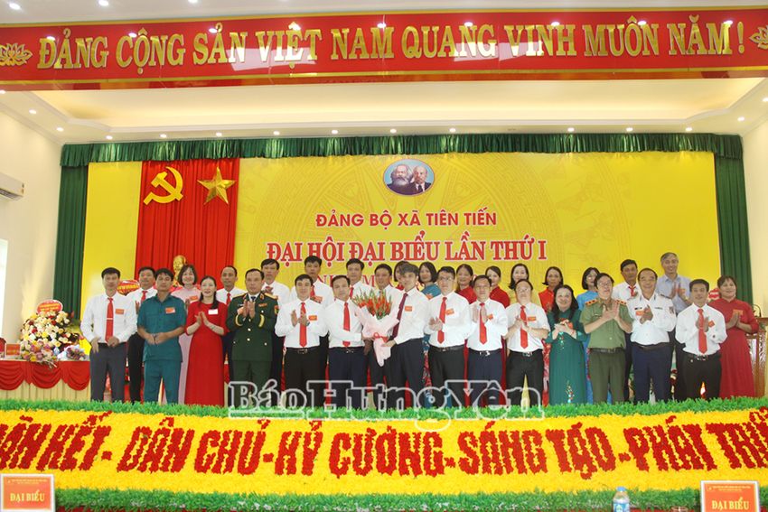 Đại hội Đại biểu xã Tiên Tiến lần thứ I, nhiệm kỳ 2025-2030