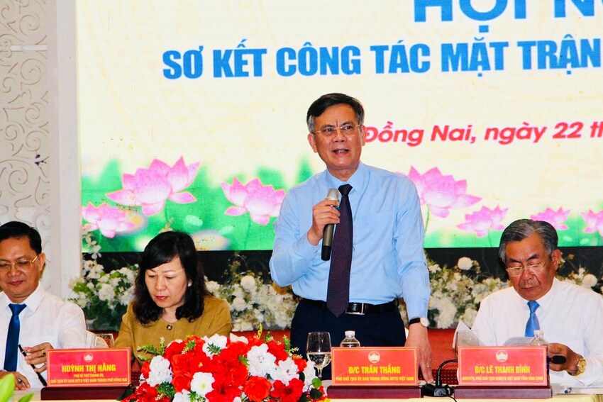Cụm thi đua các tỉnh, thành phố Nam Bộ sơ kết công tác Mặt trận 6 tháng đầu năm 2026