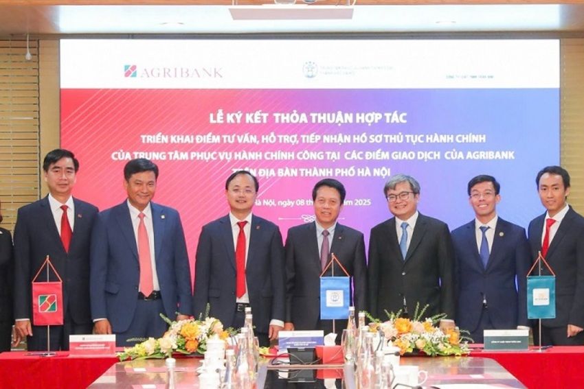 Agribank ký thoả thuận hợp tác, tiên phong đưa dịch vụ công đến gần người dân