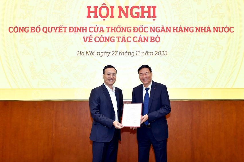 Công bố Quyết định bổ nhiệm Phó Vụ trưởng Vụ Tổ chức cán bộ NHNN