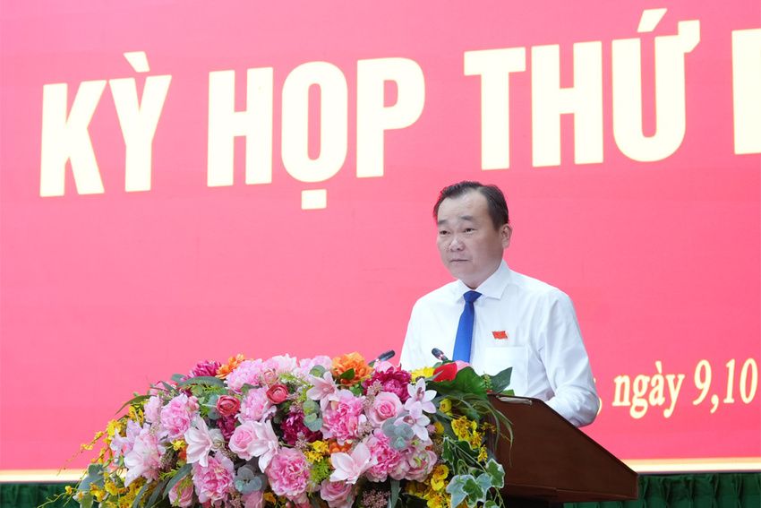 Khai mạc Kỳ họp thứ Ba, Hội đồng nhân dân tỉnh Vĩnh Long khóa X, nhiệm kỳ 2021-2026