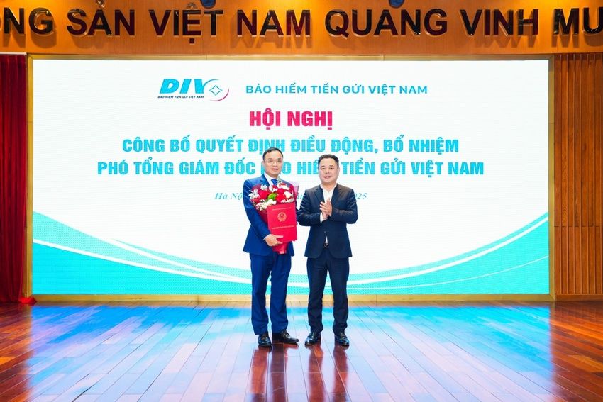 Điều động, bổ nhiệm Phó Tổng Giám đốc Bảo hiểm tiền gửi Việt Nam