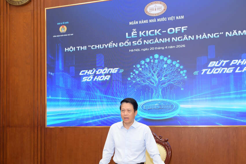 Hội thi Chuyển đổi số ngành Ngân hàng 2026: Đề cao tính thực chất, công bằng và lan tỏa tri thức số